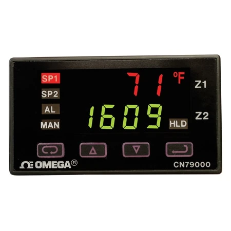1/32 DIN Dual Zone Temperature Controller With Fuzzy Logic 3 1/32 DIN Dual Zone Temperature Controller With Fuzzy Logic