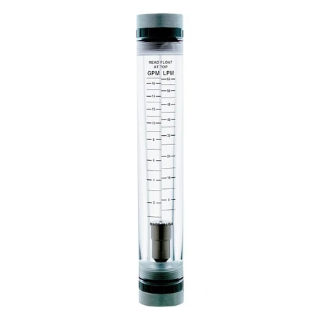 In-Line Acrylic Variable Area Flow Meters 3 In-Line Acrylic Variable Area Flow Meters