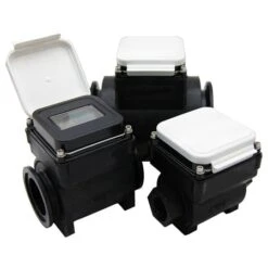 Battery Or DC Powered Plastic Body Electromagnetic Flow Meter