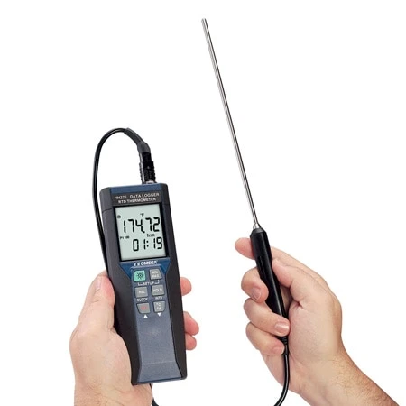 1 Channel High Precision Handheld RTD With Probe Datalogger 3 1 Channel High Precision Handheld RTD With Probe Datalogger