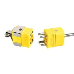 Dual Element Thermocouple Probes With Standard Size Connectors