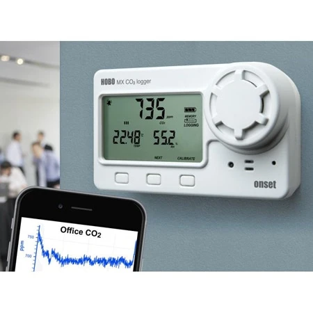 HOBO MX Bluetooth CO2, Temp And RH Data Logger With Display 3 HOBO MX Bluetooth CO2, Temp And RH Data Logger With Display