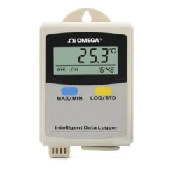 Portable Temperature And Humidity Data Logger With LCD Display