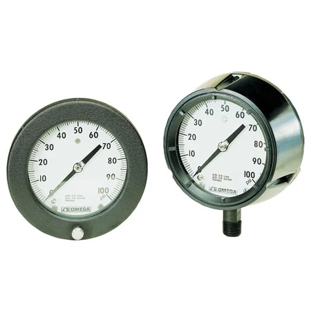 Industrial Pressure Gauges With Temperature Compensation 3 Industrial Pressure Gauges With Temperature Compensation