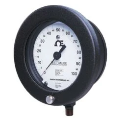 Large, High Accuracy Pressure Gauges With Adjustable Dial