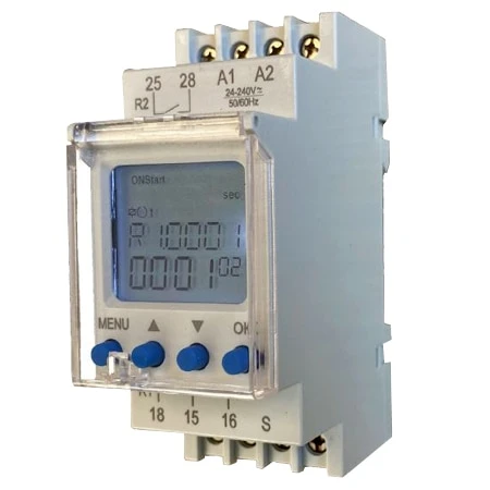DIN Mount Digital Timer With 2 Relay Output 3 DIN Mount Digital Timer With 2 Relay Output