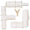 Plastic Fittings For Tubing And Hose (1/16" ID - 1" ID) 2 Plastic Fittings For Tubing And Hose (1/16" ID - 1" ID) -Omega Engineering Sales Store Plastic fittings l
