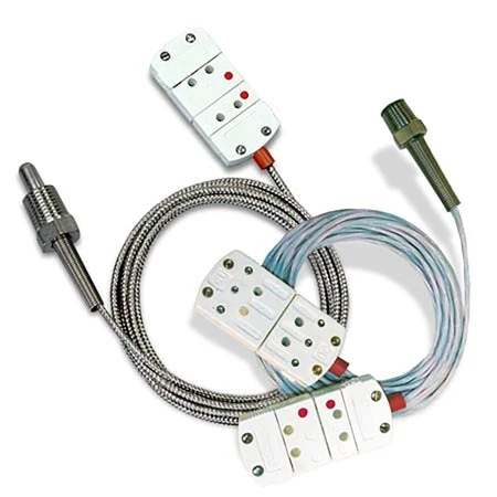 Pipe Plug RTD Probes With NPT Fitting And Lead Wire 3 Pipe Plug RTD Probes With NPT Fitting And Lead Wire