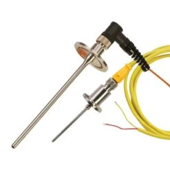 Vacuum Flanged Thermocouple Probes With M12 Connectors