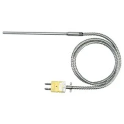 Thermocouple Probes With BX Armor Or SS Braid Cable