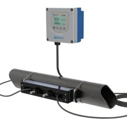 Clamp On Ultrasonic Flow Meter/Data Logger For 2.5" To 48" Pipes