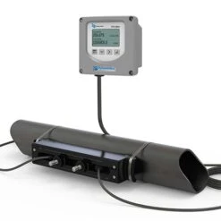 Clamp On Transit Time Ultrasonic Flow Meter For 2.5" To 10" Pipes